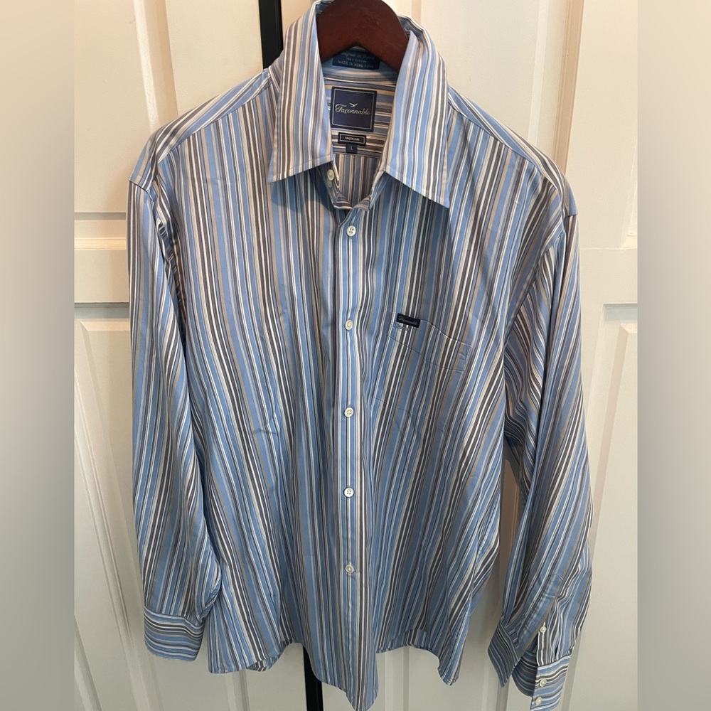 Faconnable Mens dress shirt Large